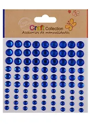 Стразы кристаллы микс размеров синие