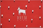 Еженедельник дат. 2027г. А6 64л 160*105 "Dereza" белая коза, иск.кожа, мягк.переплет, горизонт.карманный, скругл.углы