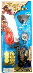 Пиратский игровой набор с саблей и монетами (5609H) (3+) (блистер)