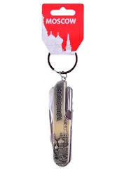 Мультинож-брелок Москва мет.цв.бронза (148-19-01-BR)