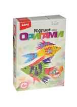 LORI МБ-023 Модульное оригами Рыбки (набор д/творч.) (6+) (коробка)