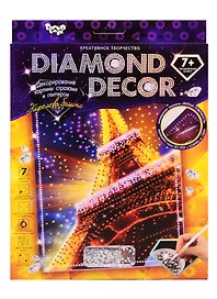 Набор для творчества ДАНКО-ТОЙС Diamond Эйфелева башня
