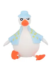 Антистресс мяшка Утка в жилетке в ассортименте (15-2799-0002) белый