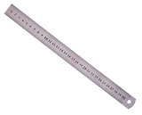 Линейка 30см металлическая, GoodMark