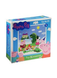 Пазл Оригами 36эл 212*212мм Peppa Pig 01549