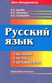 Русский язык: таблицы, схемы, упражнения