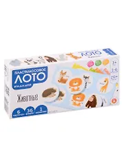 Лото пластмассовое «Животные»