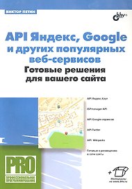 API Яндекс, Google и других популярных веб-сервисов. Готовые решения для вашего сайта
