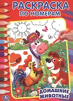 Домашние Животные. Раскраска по Номерам.