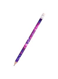 Карандаш чернографитный с ластиком «Colorful style violet», HB