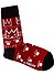 Дизайнерские носки St.Friday Socks, бордо - 0