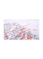 Планинг недат. 64л Макет города карманный, 7БЦ, мат. ламинация, выб. лак., офсет