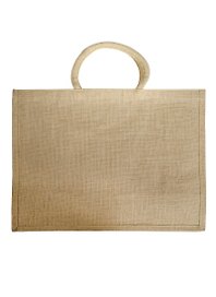 Джутовая сумка Без рисунка. 43x34x19 см, длина ручки- 36 см, PB1580