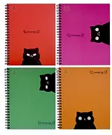 Тетрадь в клетку Listoff, "КОТОмикс (Эксклюзив)", 96 листов, в ассортименте