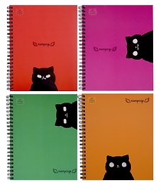 Тетрадь общая «КОТОмикс (Эксклюзив)», 96 листов в клетку, А5, в ассортименте - Listoff