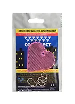 Световозвращающая подвеска Coreflect Сердце розовое (51009.65)