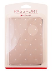 Обложка для паспорта "Pastel" иск.кожа