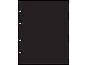 Комплект листов вертик. промежуточный черный 250*310мм формата Grand 5шт