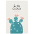 Тетрадь в клетку Languo, Hello cactus, 44 листа, в ассортименте - 2