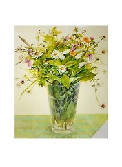 Картина Букет Ромашки и колокольчики (40х48) (585-034)