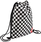 Сумка-мешок Yoi, "Клетка черно-белая"