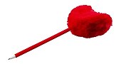 Шариковая ручка синяя, «Fur Heart» - 1