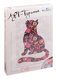 Пазл «Кошка» 160 элементов, арт-терапия, Origami