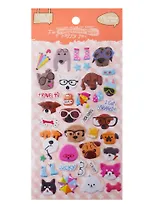 Наклейки из PU собаки YLS-007, коты YLS-008, 2 вида (YLS-1MIX)