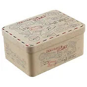 Сувенир, Шкатулка Штампы 12*9*6см, металлическая 12-07285-BC-11