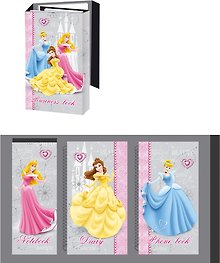 Органайзер детский трехблочный 95*160 "Принцессы" инд.уп., Disney