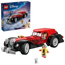 43277 Конструктор детский LEGO Disney Машина Круэллы Де Виль, 378 деталей, возраст 9+