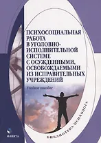 Психосоциальная работа в уголовно-исполнительной системе с осужденными, освобождаемыми из исправительных учреждений. Учебное пособие