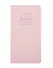 Записная книжка А7+ 56л лин. "Наппа" розовый, кожзам, мягк.переплет, тиснен.фольгой, закругл.углы, ляссе, инд.уп - 0