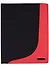 Папка деловая кожзам, черно-красная - 0