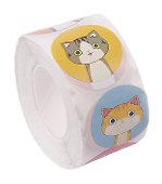 Стикеры в рулоне «Котики» - 0