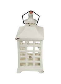 Подсвечник Фонарь Антик керамика (10х25,5см) (6602)