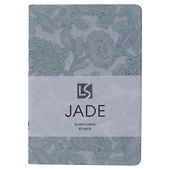Записная книжка «Jade. Голубой» А6+, 80 листов в клетку, экокожа, Listoff - 2
