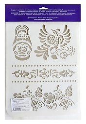 Трафареты для стен Россия 22*31см ТМ-31
