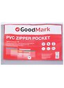 Папка на молнии прозрачная "GoodMark", В5