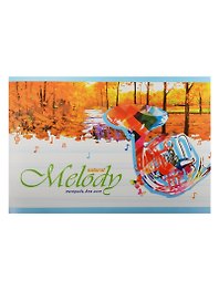 Тетрадь для нот «Natural melody» в ассортименте, 16 листов, А4 - BG