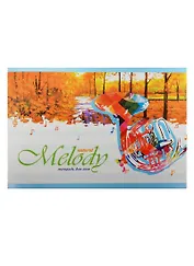 Тетрадь для нот BG, Natural melody, А4, 16 листов, в ассортименте