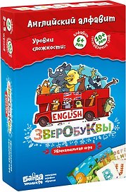 Настольная игра «Зверобуквы English», Банда умников