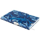 Ежедневник недатированный «Blue tropic» А5, 96 листов, экокожа, InFolio - 1