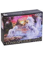 Пазл Königspuzzle 1000 эл.68,5*48,5см. Единороги МГК1000-6515