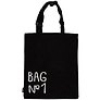 Сумка-шоппер Bag №1 черная, текстиль 40см.*32см.