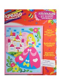Аппликация для малышей Златовласка (29641) (3+) (упаковка)