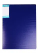 Папка-скоросшиватель "Hor Lines", синяя