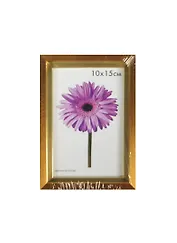 Фоторамка пластик 10*15 "Kleopa" золотая, 100 рамок