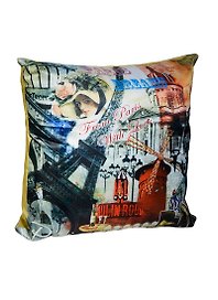 Подушка декоративная Париж (PL35 Paris) (35х35) GiftLand