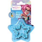 Ароматизированная резинка для волос голубая (Звезда) (WOW) (8х1х14) (WOW00091b)